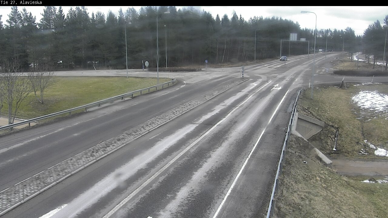 Weather Camera Image Väg 27 Alavieska, Ylivieska, Pohjois-Pohjanmaa