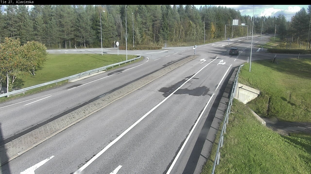Weather Camera Image Väg 27 Alavieska, Ylivieska, Pohjois-Pohjanmaa