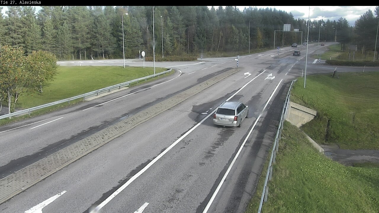 Weather Camera Image Väg 27 Alavieska, Ylivieska, Pohjois-Pohjanmaa