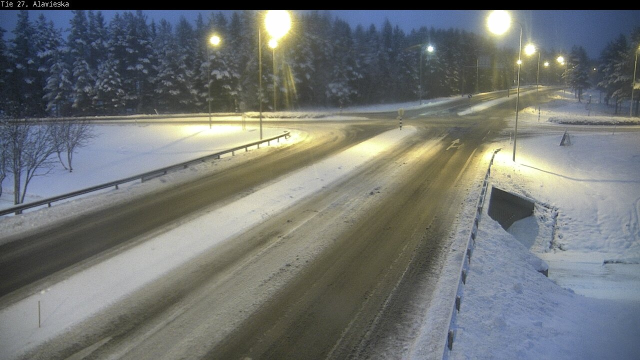 Weather Camera Image Road 27 Alavieska, Ylivieska, Pohjois-Pohjanmaa