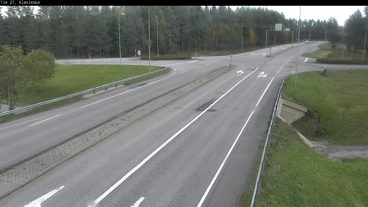 Weather Camera Image Väg 27 Alavieska, Ylivieska, Pohjois-Pohjanmaa