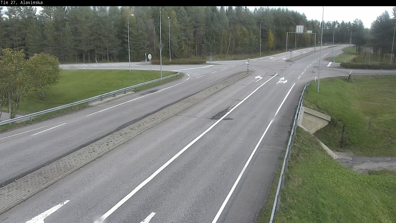 Weather Camera Image Väg 27 Alavieska, Ylivieska, Pohjois-Pohjanmaa