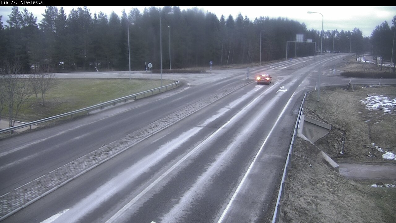 Weather Camera Image Road 27 Alavieska, Ylivieska, Pohjois-Pohjanmaa
