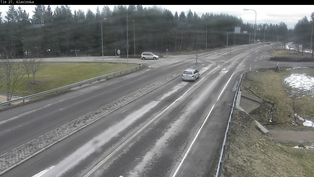 Weather Camera Image Väg 27 Alavieska, Ylivieska, Pohjois-Pohjanmaa