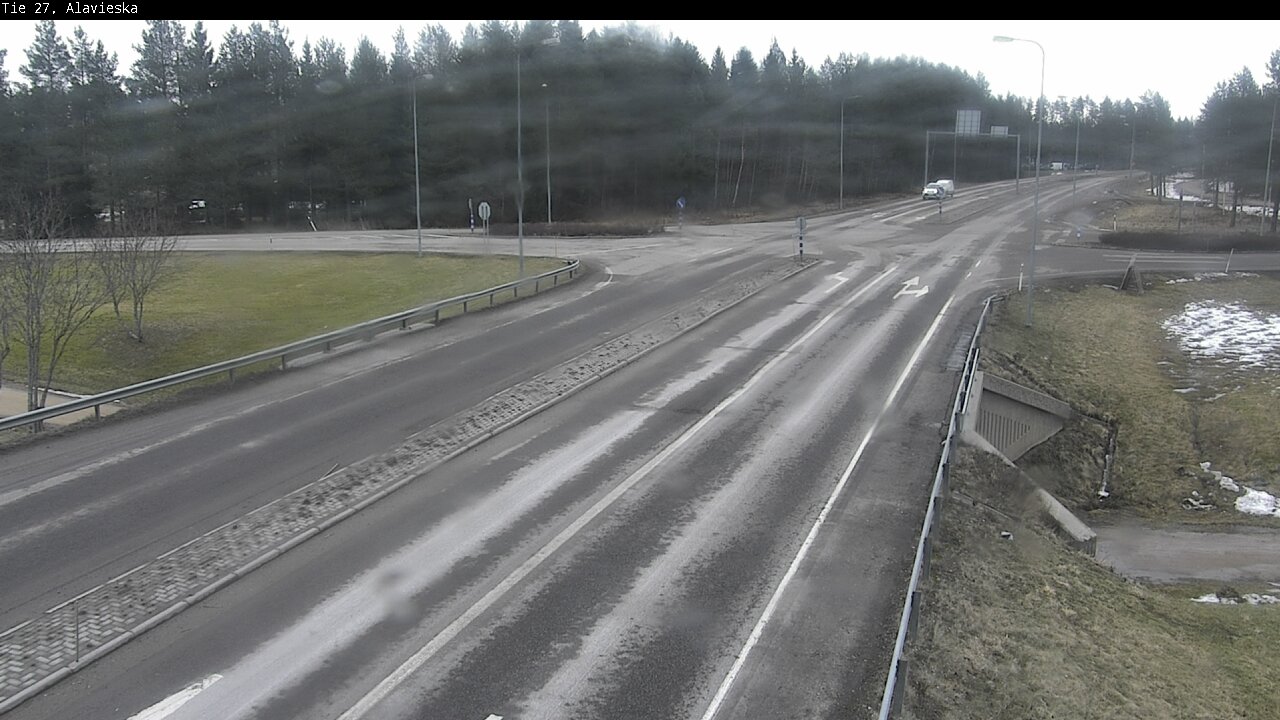 Weather Camera Image Väg 27 Alavieska, Ylivieska, Pohjois-Pohjanmaa