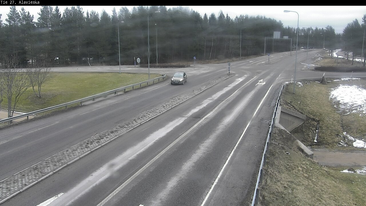 Weather Camera Image Väg 27 Alavieska, Ylivieska, Pohjois-Pohjanmaa