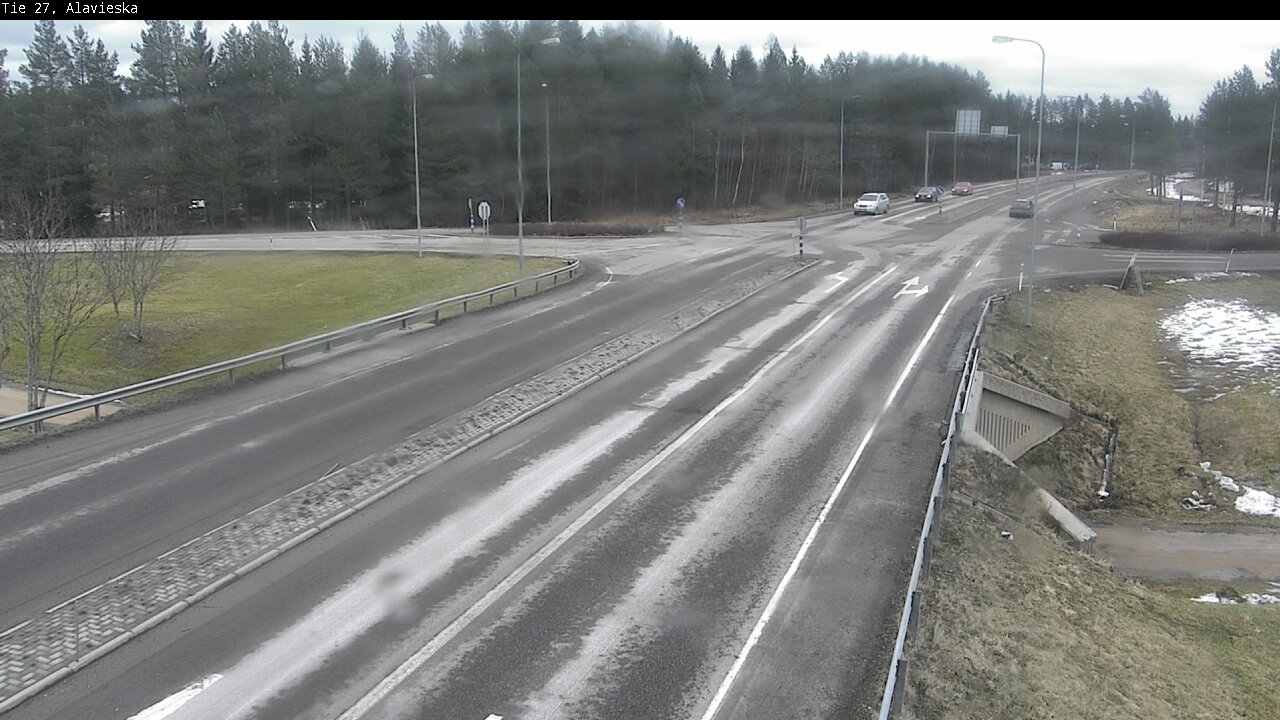 Weather Camera Image Väg 27 Alavieska, Ylivieska, Pohjois-Pohjanmaa