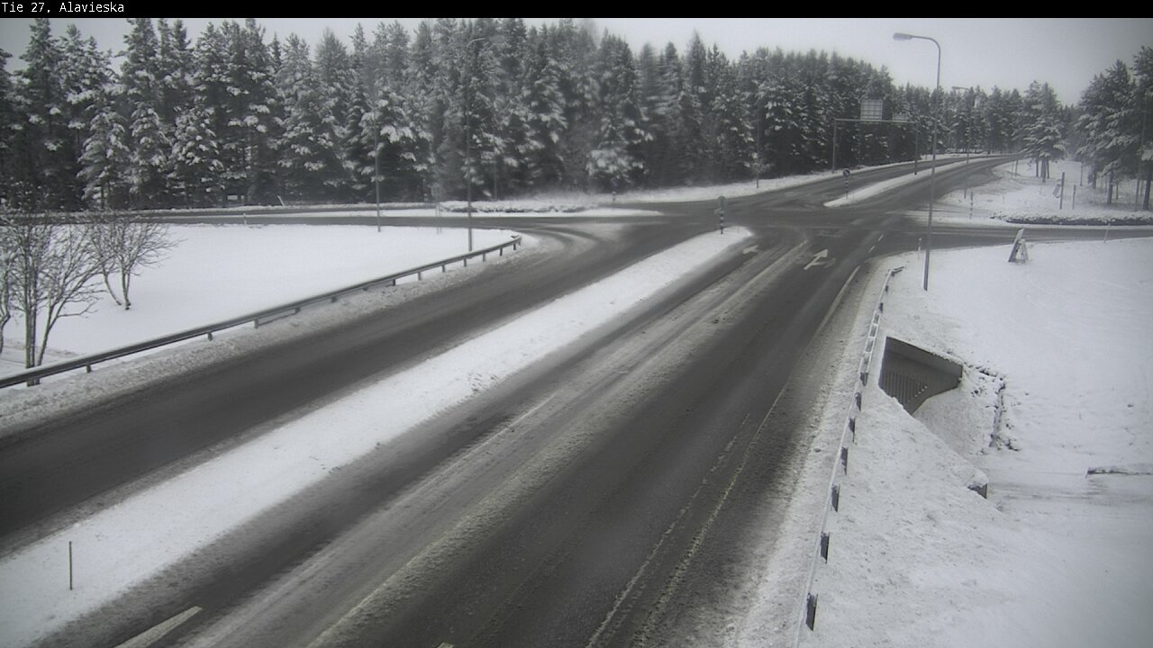 Weather Camera Image Road 27 Alavieska, Ylivieska, Pohjois-Pohjanmaa