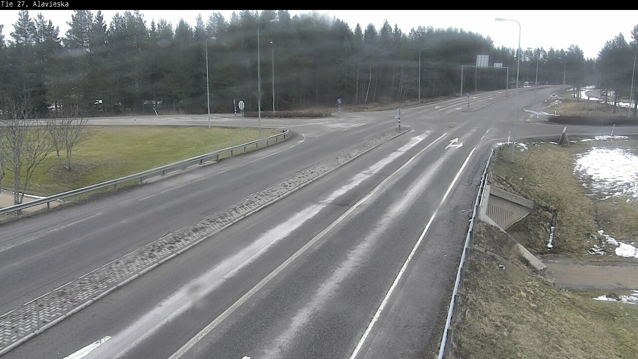 Weather Camera Image Väg 27 Alavieska, Ylivieska, Pohjois-Pohjanmaa