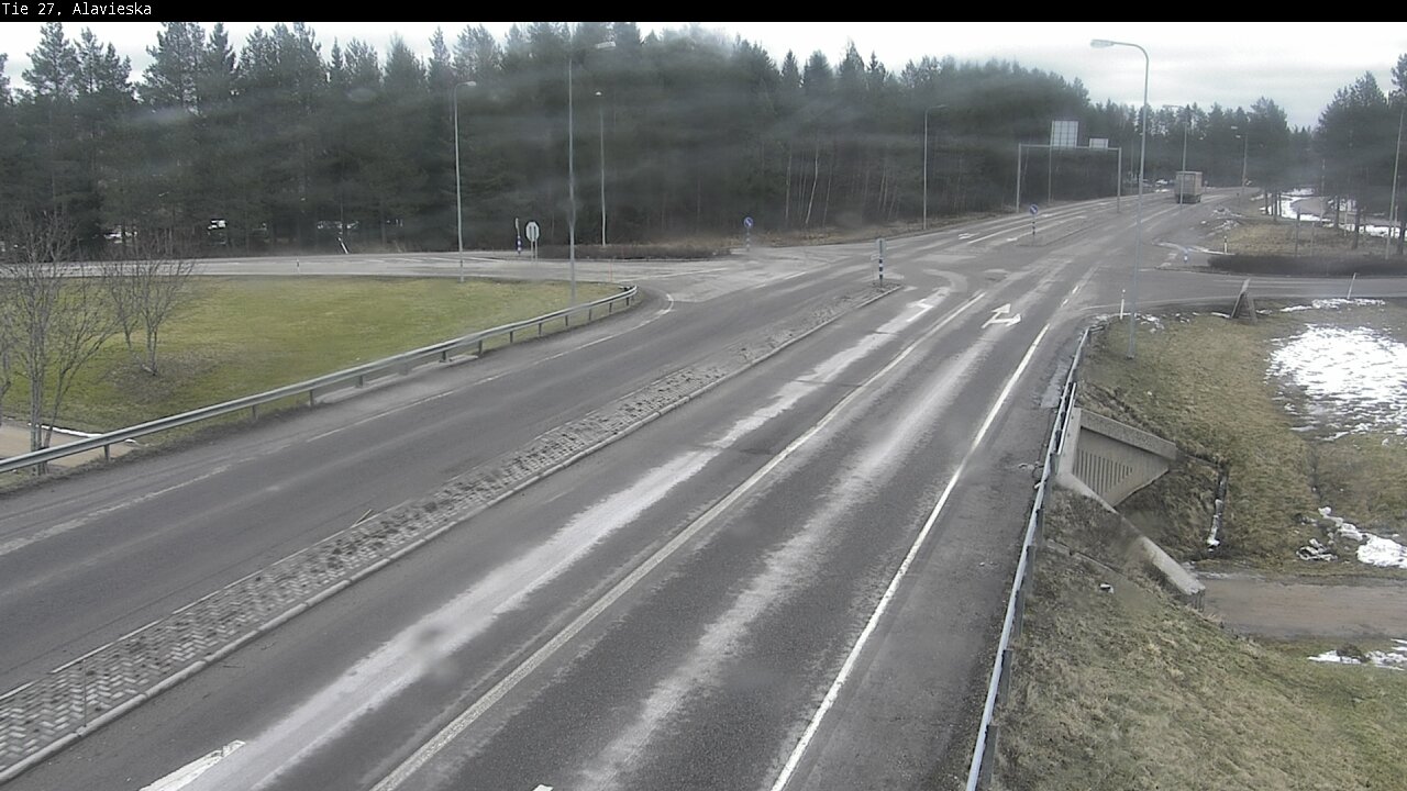 Weather Camera Image Väg 27 Alavieska, Ylivieska, Pohjois-Pohjanmaa