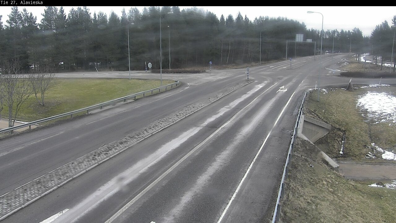 Weather Camera Image Väg 27 Alavieska, Ylivieska, Pohjois-Pohjanmaa
