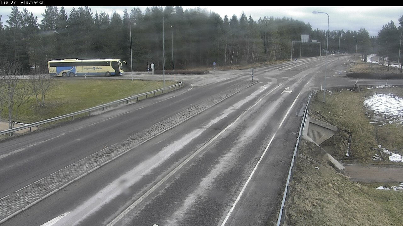 Weather Camera Image Väg 27 Alavieska, Ylivieska, Pohjois-Pohjanmaa