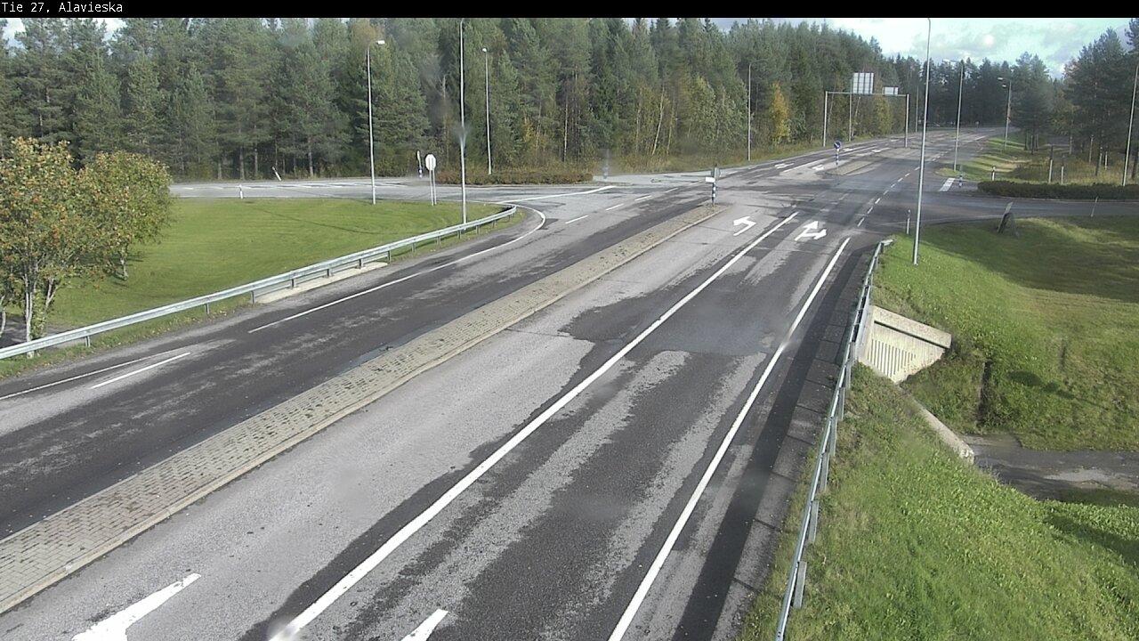 Weather Camera Image Väg 27 Alavieska, Ylivieska, Pohjois-Pohjanmaa