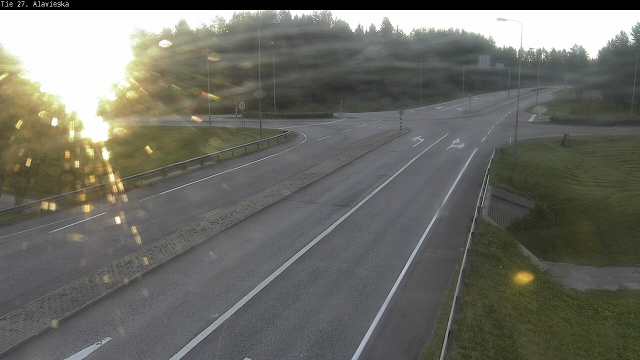 Weather Camera Image Road 27 Alavieska, Ylivieska, Pohjois-Pohjanmaa
