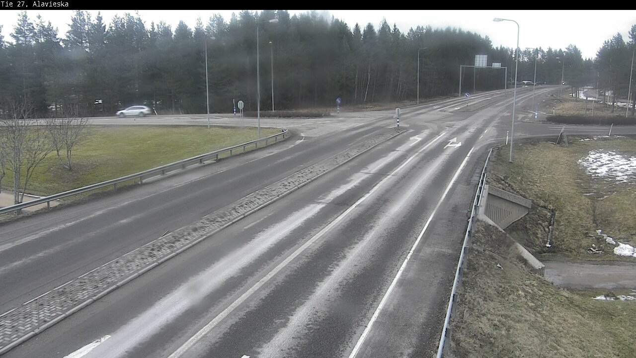Weather Camera Image Väg 27 Alavieska, Ylivieska, Pohjois-Pohjanmaa