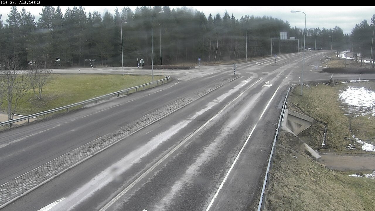 Weather Camera Image Väg 27 Alavieska, Ylivieska, Pohjois-Pohjanmaa