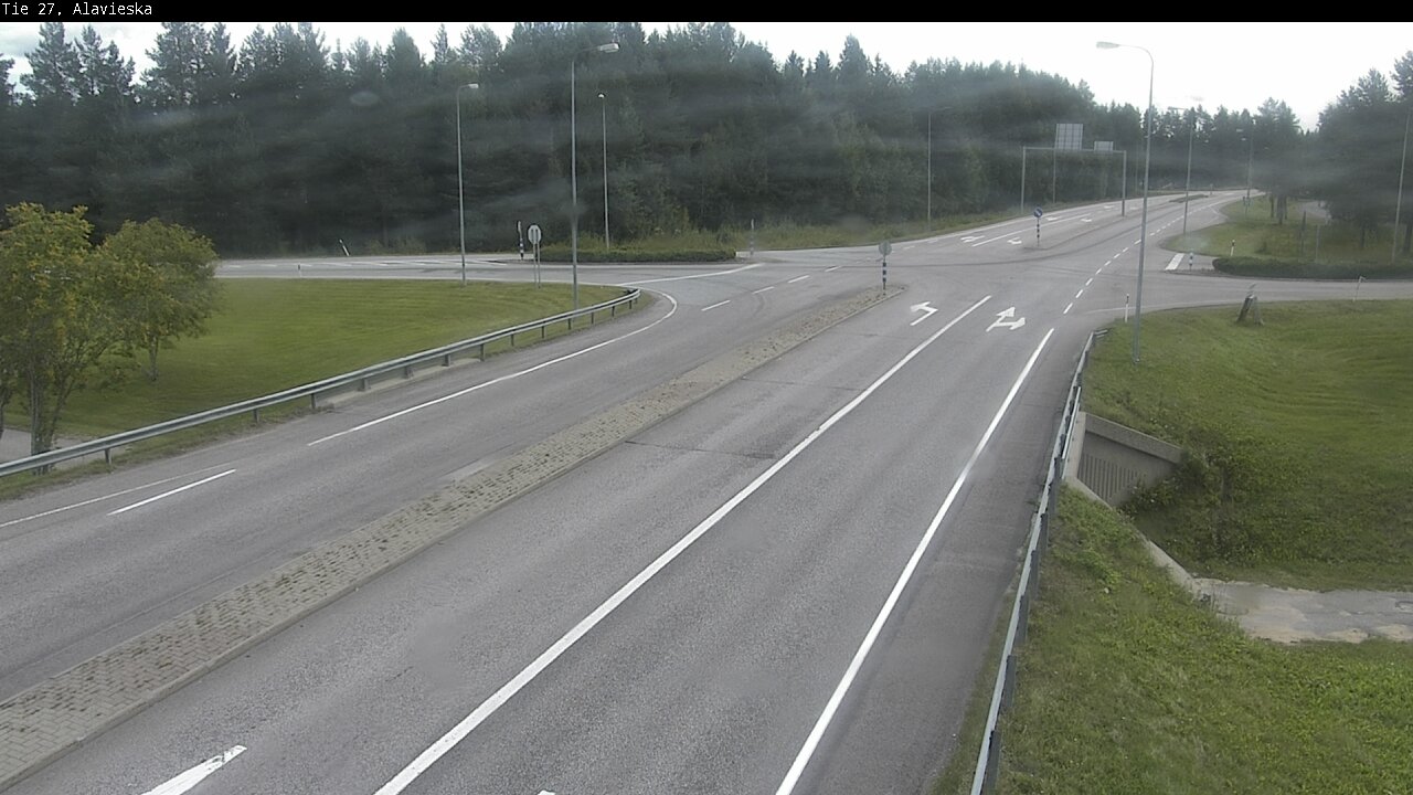 Weather Camera Image Väg 27 Alavieska, Ylivieska, Pohjois-Pohjanmaa