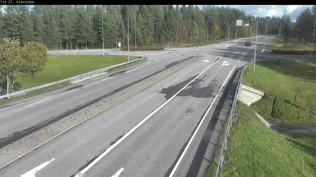Weather Camera Image Väg 27 Alavieska, Ylivieska, Pohjois-Pohjanmaa