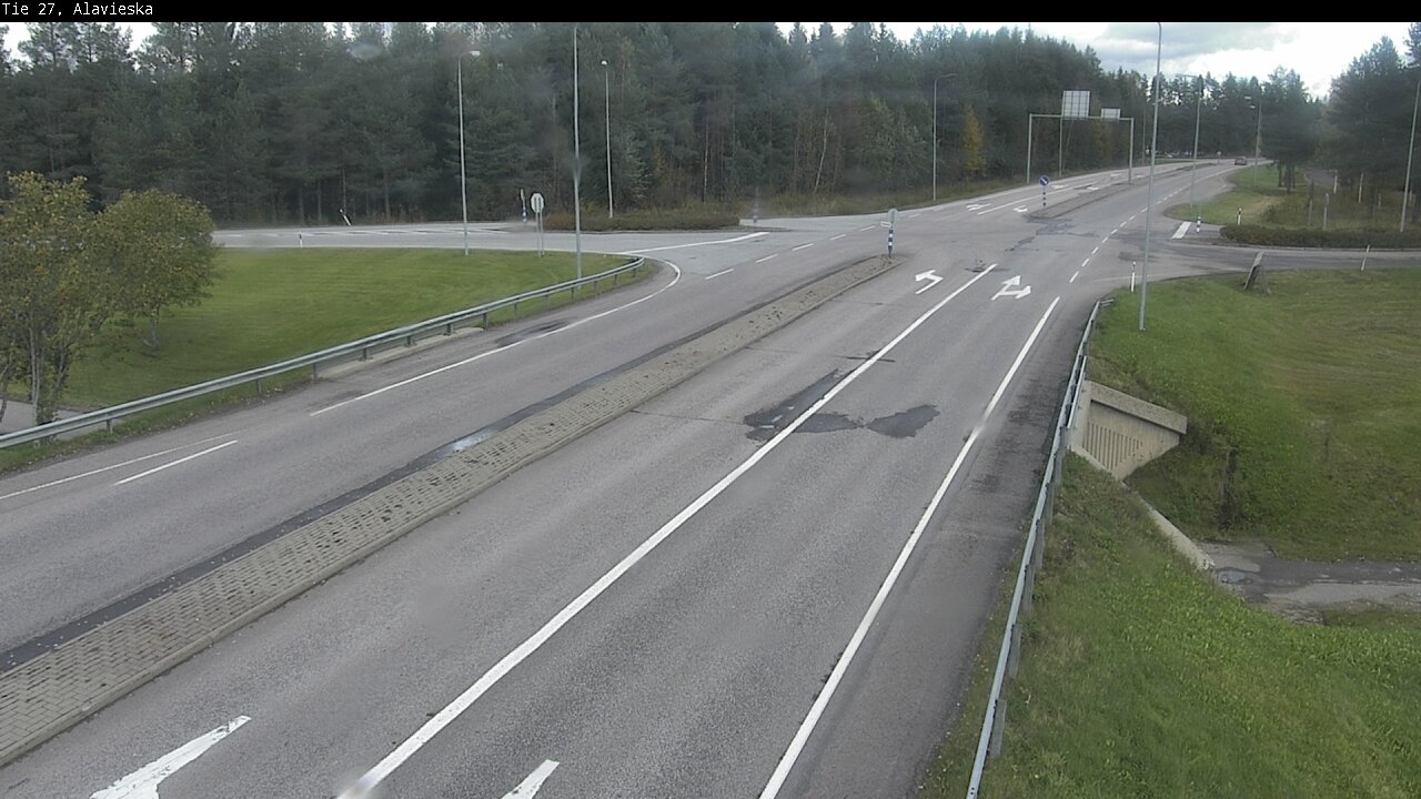 Weather Camera Image Väg 27 Alavieska, Ylivieska, Pohjois-Pohjanmaa