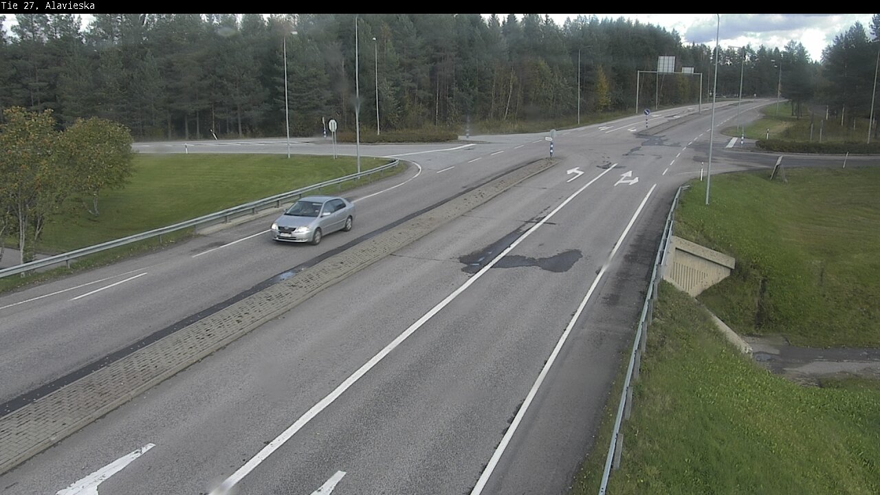 Weather Camera Image Väg 27 Alavieska, Ylivieska, Pohjois-Pohjanmaa