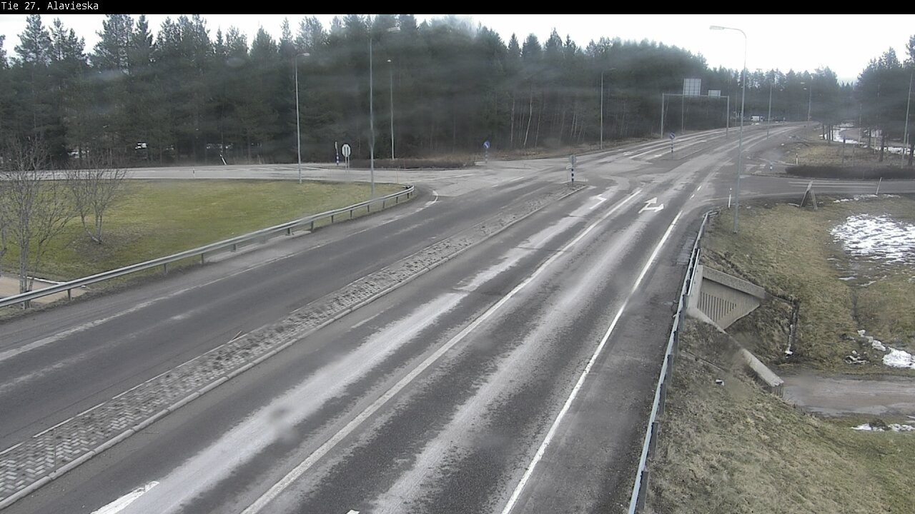 Weather Camera Image Väg 27 Alavieska, Ylivieska, Pohjois-Pohjanmaa