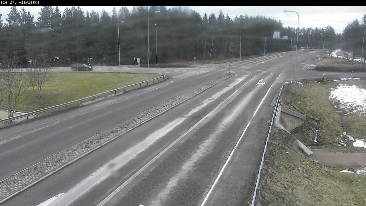 Weather Camera Image Väg 27 Alavieska, Ylivieska, Pohjois-Pohjanmaa
