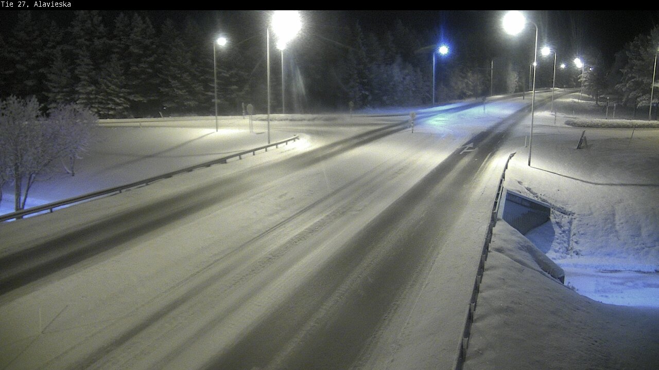Weather Camera Image Road 27 Alavieska, Ylivieska, Pohjois-Pohjanmaa