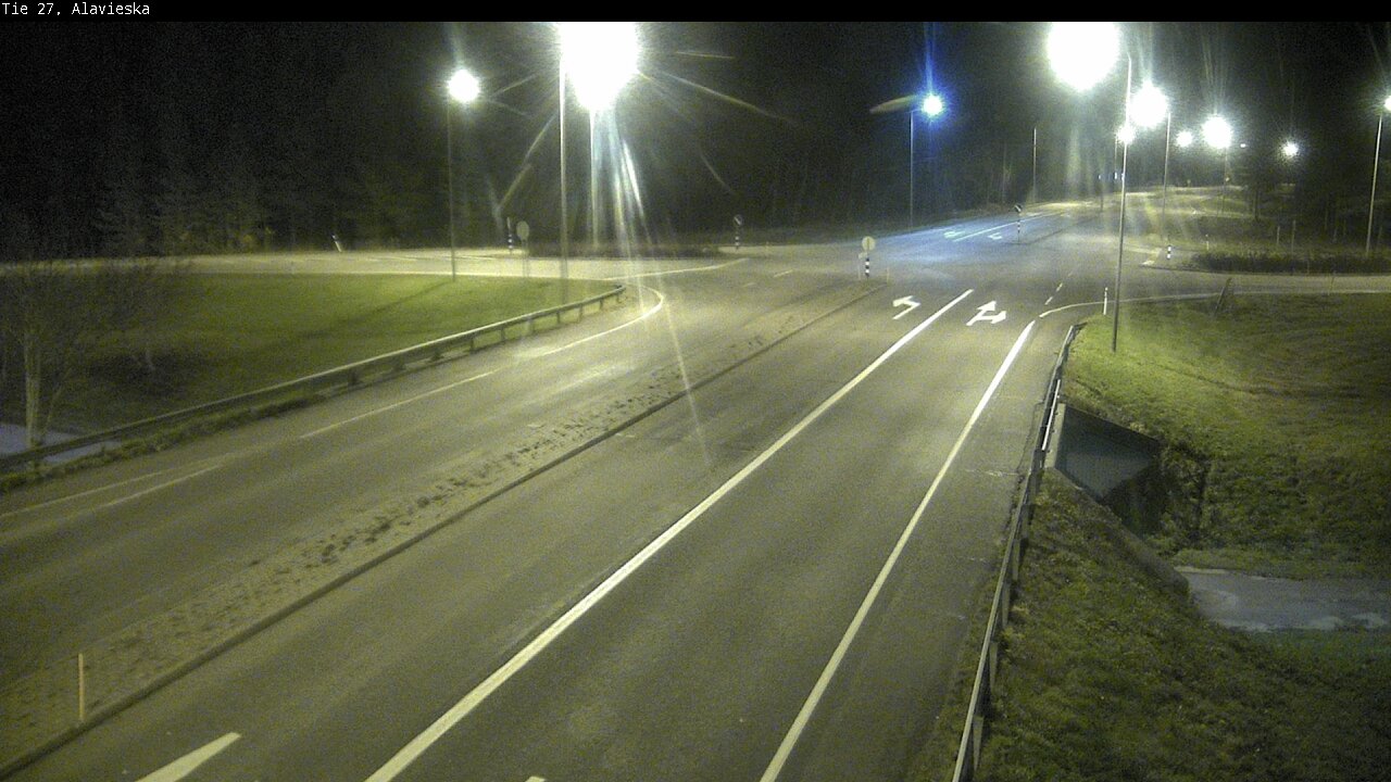 Weather Camera Image Väg 27 Alavieska, Ylivieska, Pohjois-Pohjanmaa
