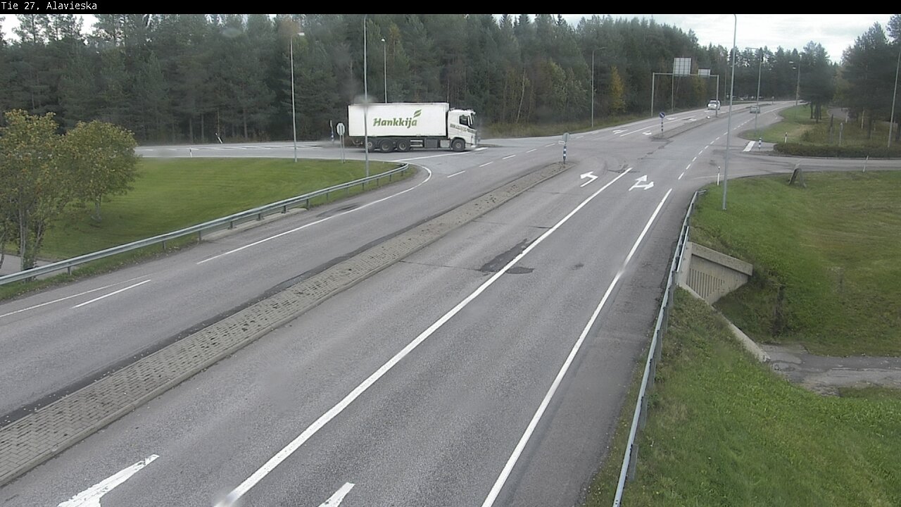 Weather Camera Image Väg 27 Alavieska, Ylivieska, Pohjois-Pohjanmaa