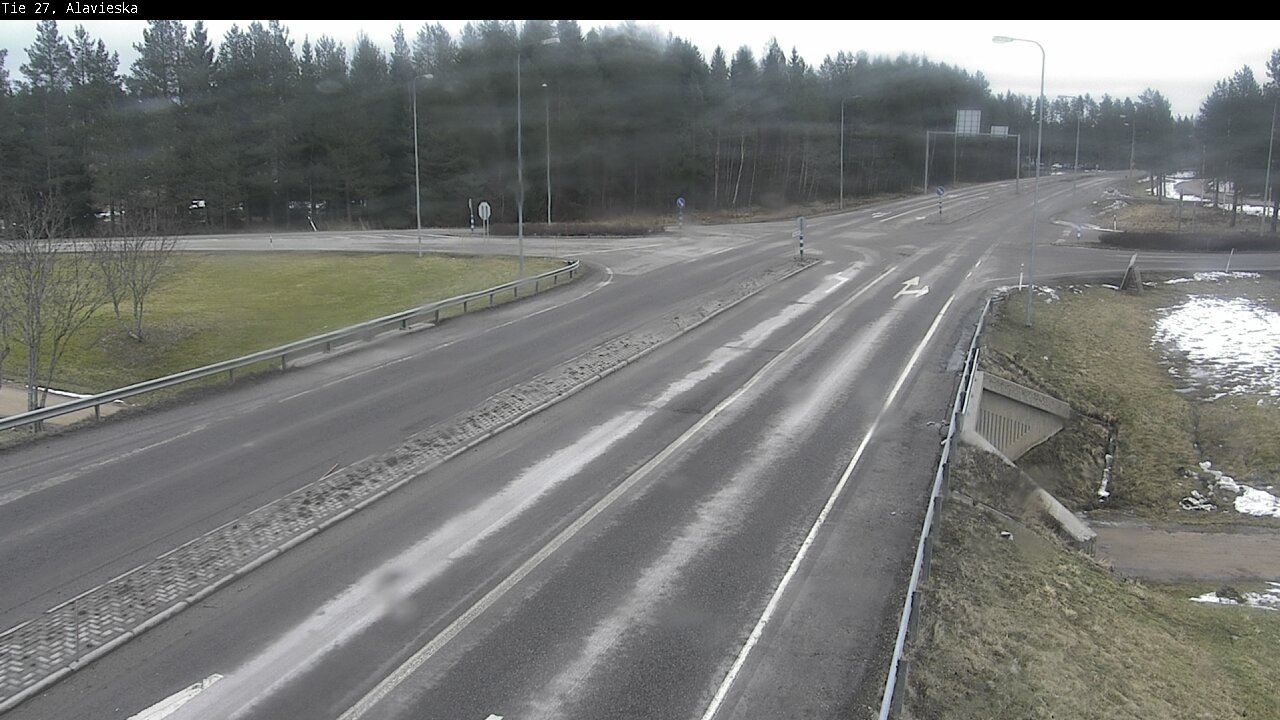 Weather Camera Image Väg 27 Alavieska, Ylivieska, Pohjois-Pohjanmaa