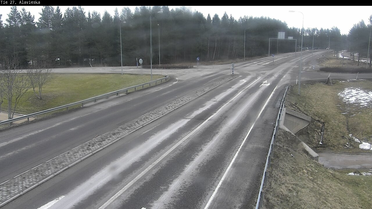 Weather Camera Image Väg 27 Alavieska, Ylivieska, Pohjois-Pohjanmaa