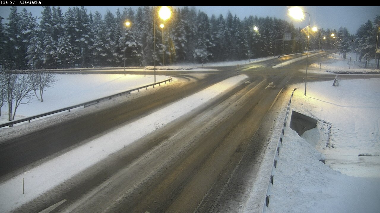 Weather Camera Image Road 27 Alavieska, Ylivieska, Pohjois-Pohjanmaa