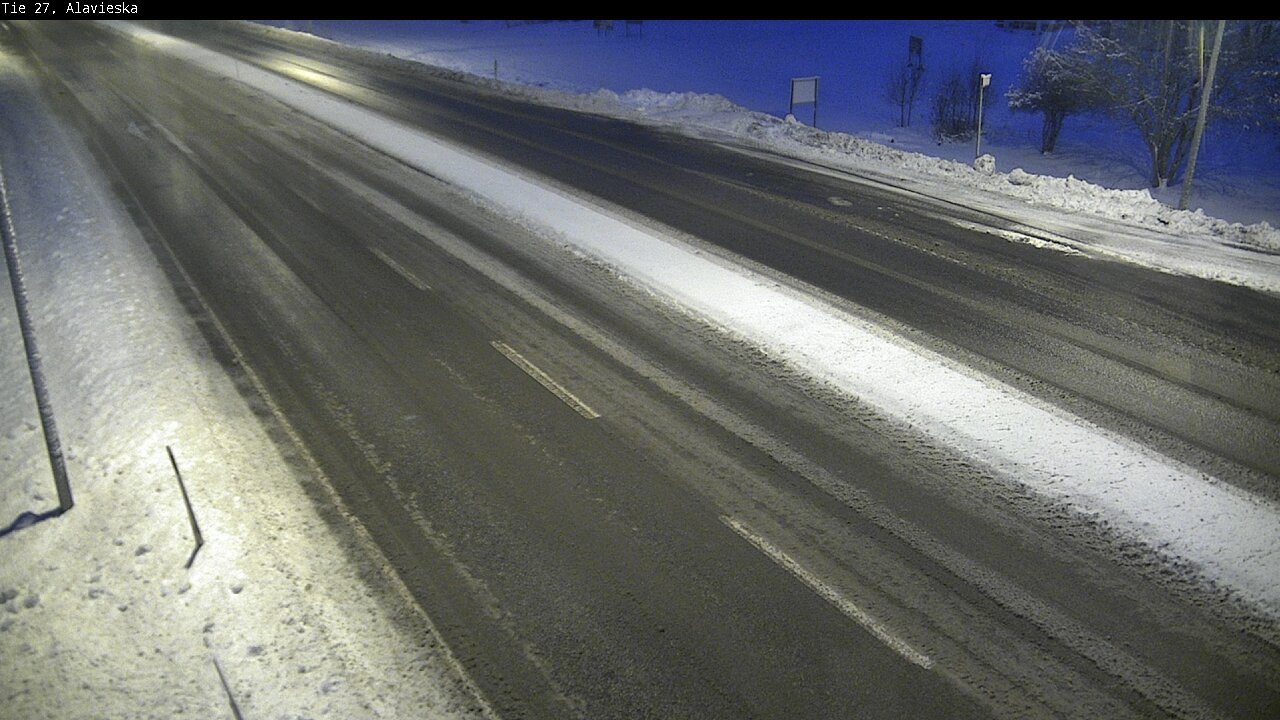 Weather Camera Image Väg 27 Alavieska, Ylivieska, Pohjois-Pohjanmaa