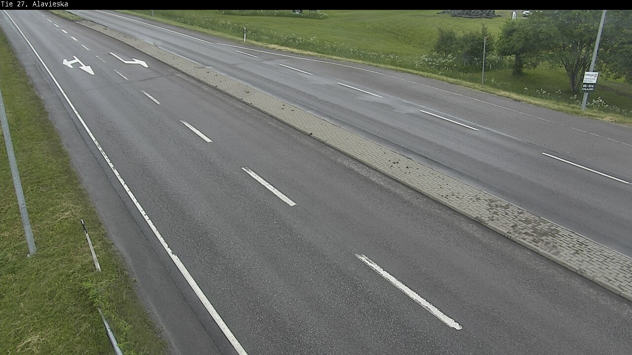 Weather Camera Image Väg 27 Alavieska, Ylivieska, Pohjois-Pohjanmaa