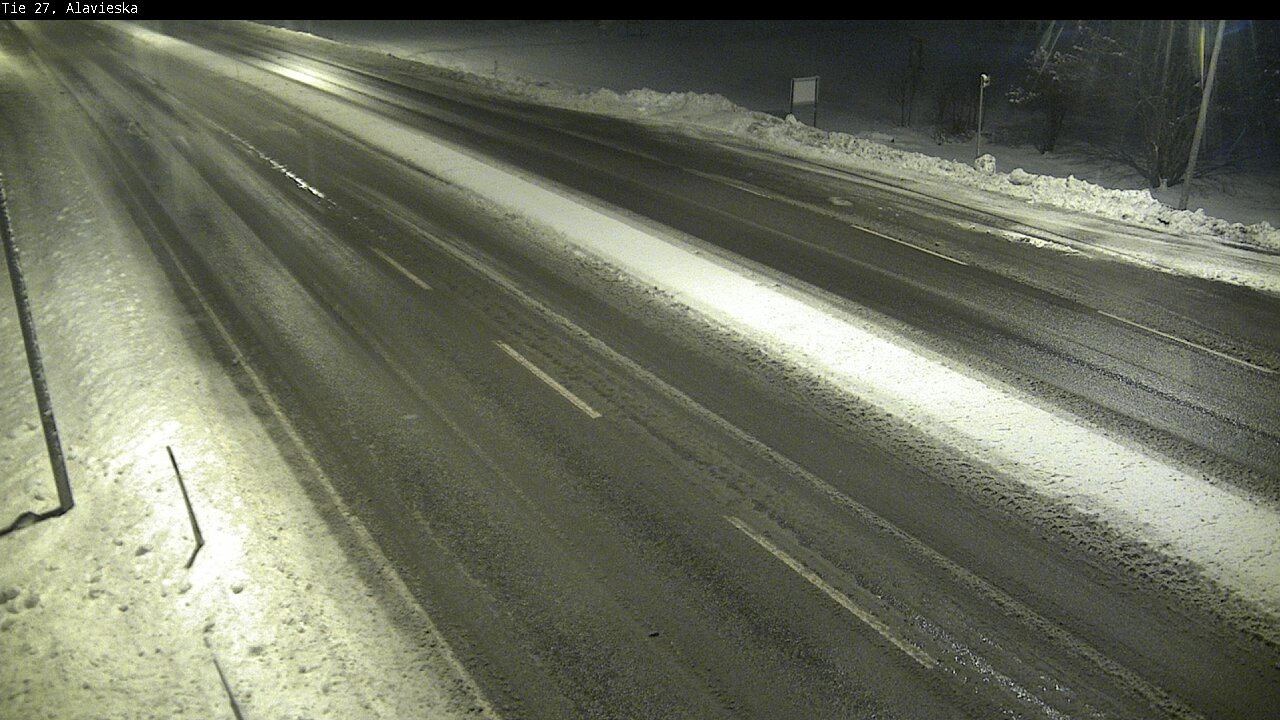Weather Camera Image Väg 27 Alavieska, Ylivieska, Pohjois-Pohjanmaa