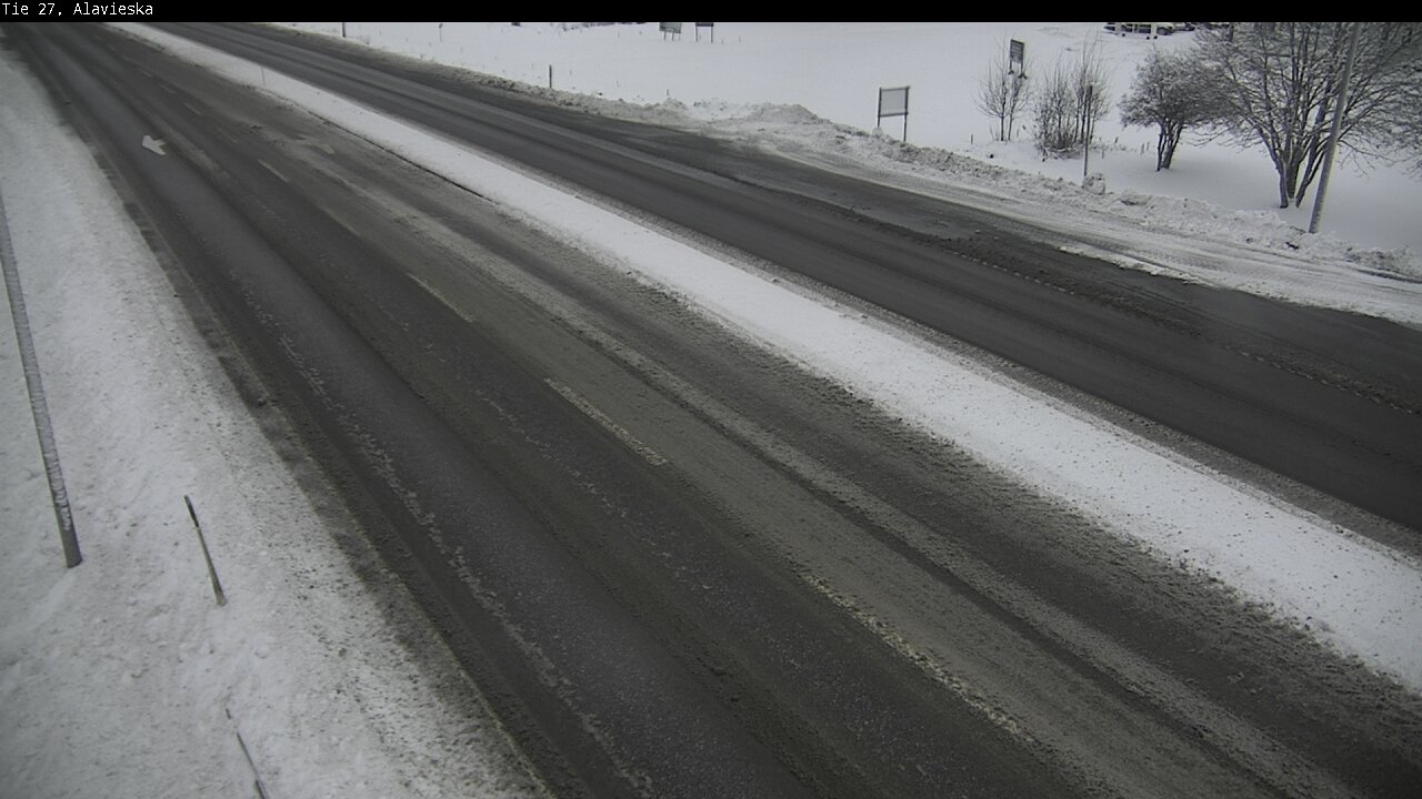 Weather Camera Image Väg 27 Alavieska, Ylivieska, Pohjois-Pohjanmaa