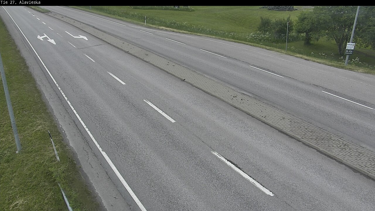 Weather Camera Image Väg 27 Alavieska, Ylivieska, Pohjois-Pohjanmaa