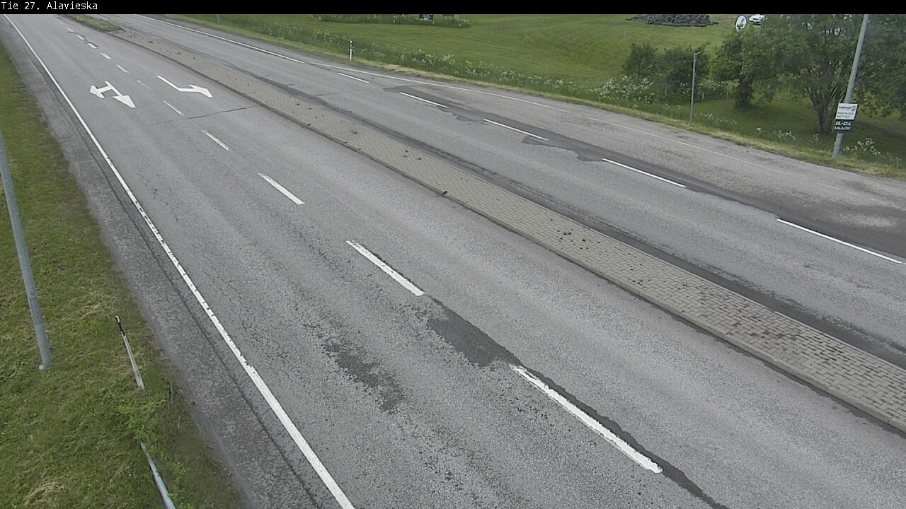 Weather Camera Image Väg 27 Alavieska, Ylivieska, Pohjois-Pohjanmaa