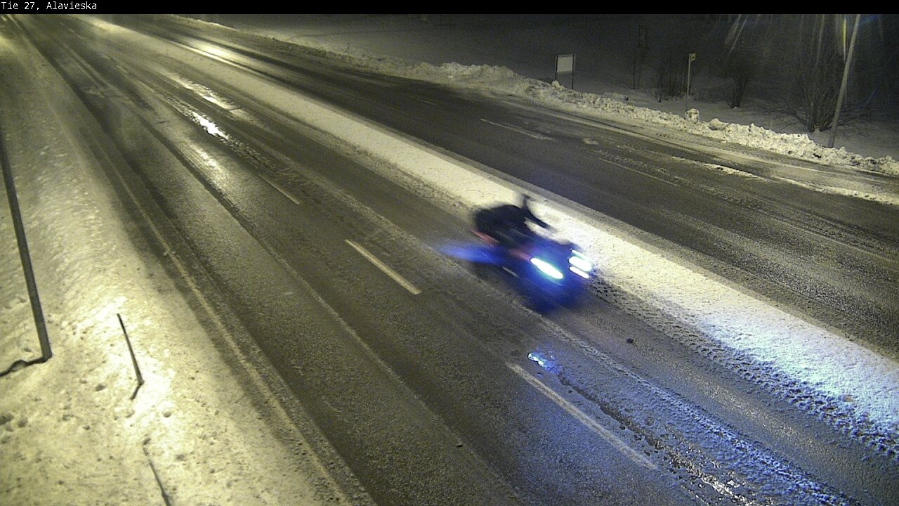 Weather Camera Image Väg 27 Alavieska, Ylivieska, Pohjois-Pohjanmaa