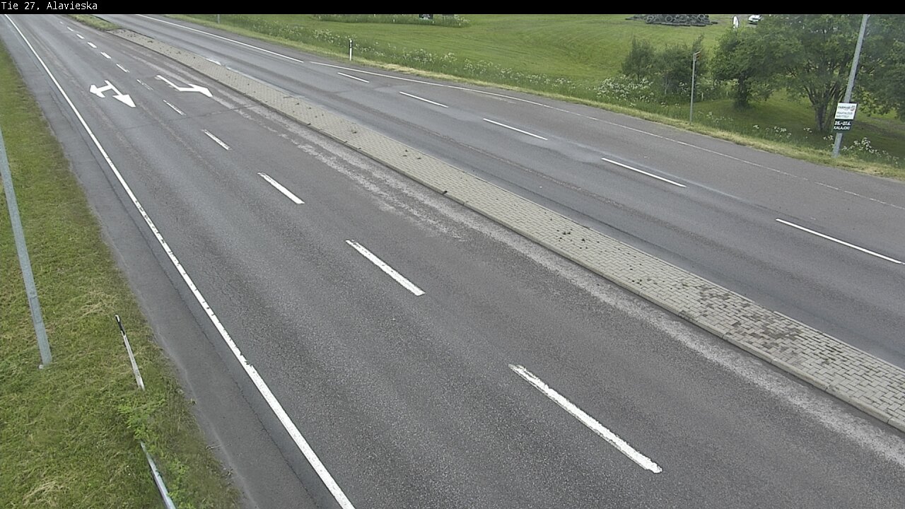 Weather Camera Image Väg 27 Alavieska, Ylivieska, Pohjois-Pohjanmaa