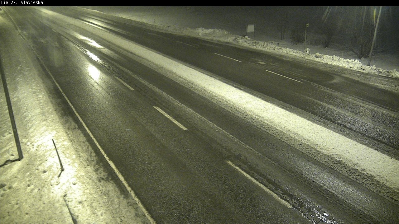 Weather Camera Image Väg 27 Alavieska, Ylivieska, Pohjois-Pohjanmaa