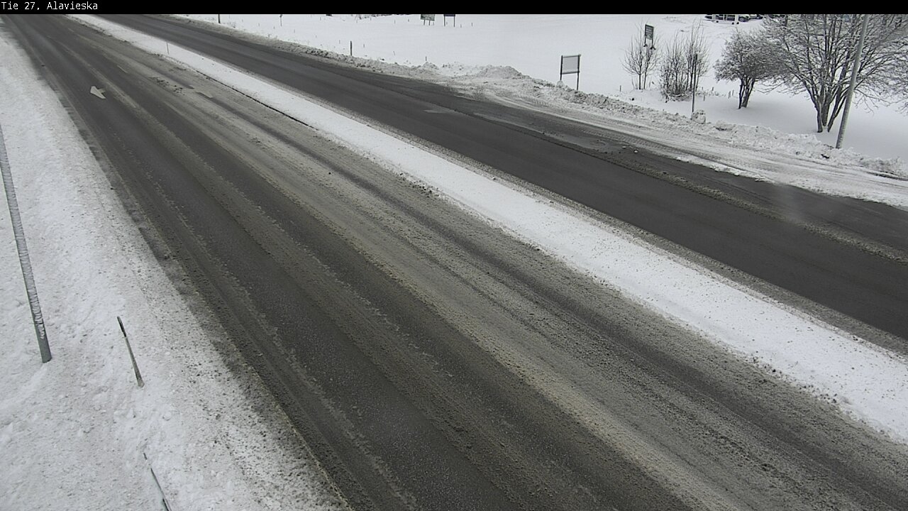Weather Camera Image Väg 27 Alavieska, Ylivieska, Pohjois-Pohjanmaa