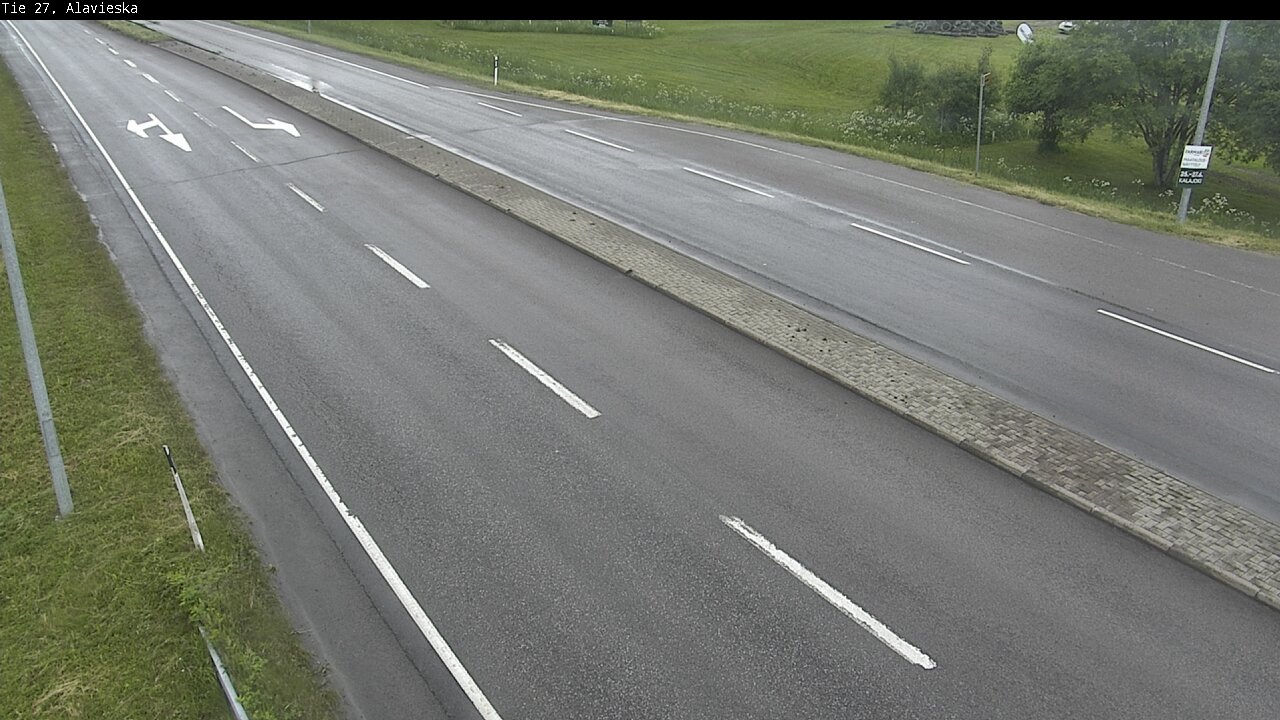 Weather Camera Image Väg 27 Alavieska, Ylivieska, Pohjois-Pohjanmaa