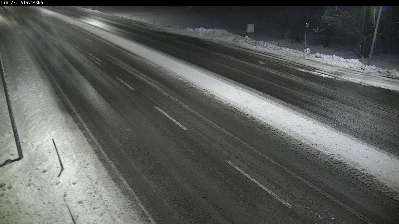 Weather Camera Image Väg 27 Alavieska, Ylivieska, Pohjois-Pohjanmaa