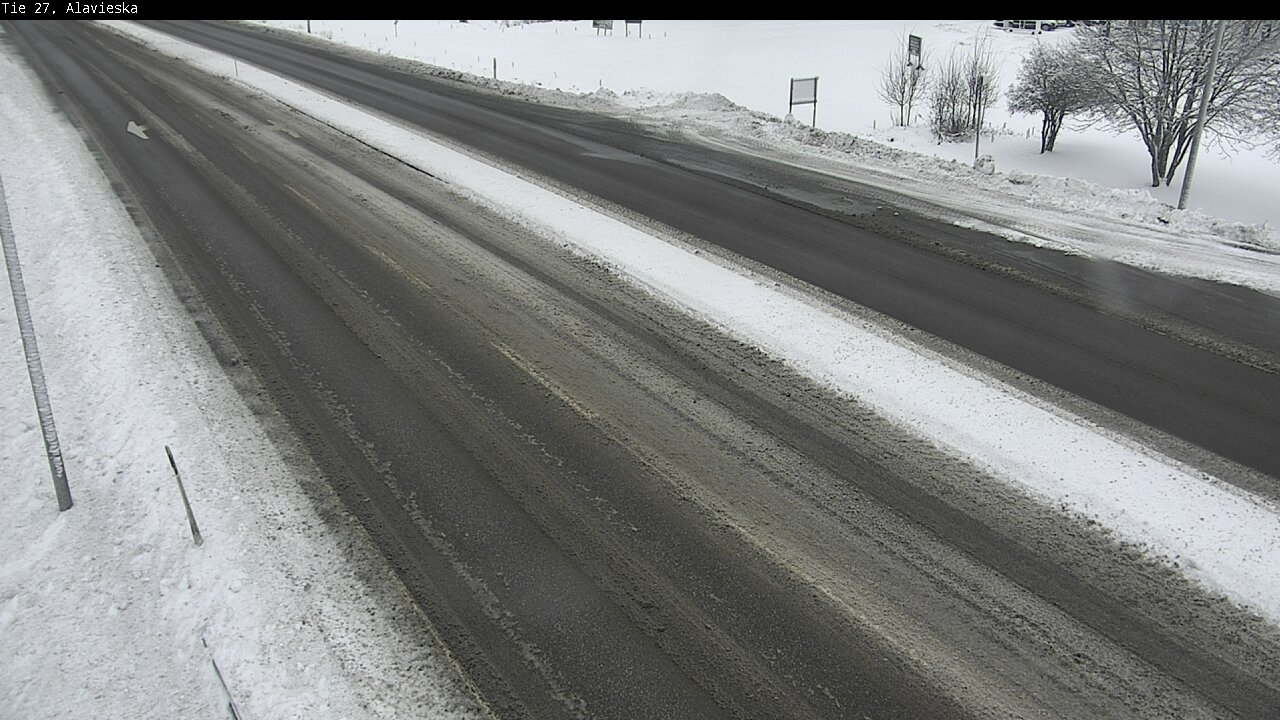 Weather Camera Image Väg 27 Alavieska, Ylivieska, Pohjois-Pohjanmaa