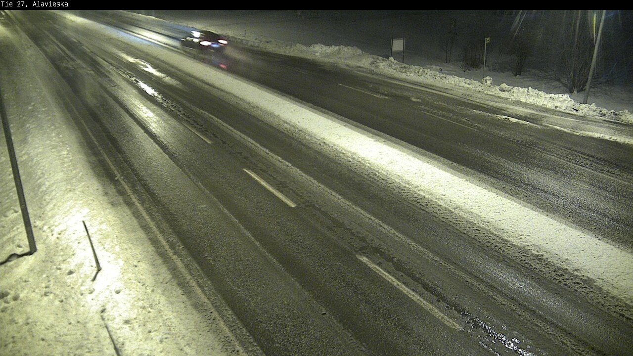 Weather Camera Image Väg 27 Alavieska, Ylivieska, Pohjois-Pohjanmaa