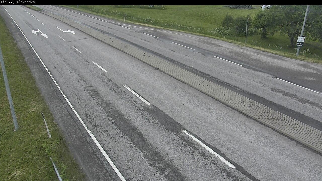 Weather Camera Image Väg 27 Alavieska, Ylivieska, Pohjois-Pohjanmaa