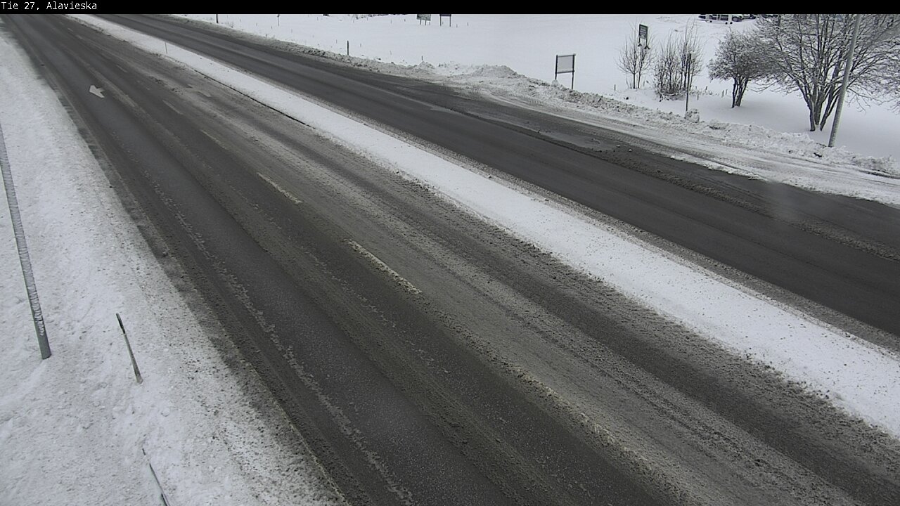 Weather Camera Image Väg 27 Alavieska, Ylivieska, Pohjois-Pohjanmaa