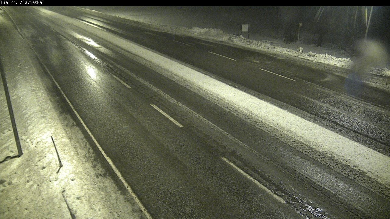 Weather Camera Image Väg 27 Alavieska, Ylivieska, Pohjois-Pohjanmaa