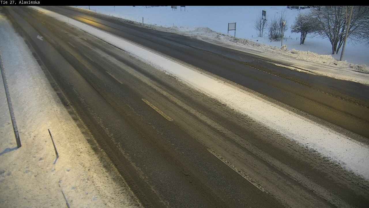 Weather Camera Image Väg 27 Alavieska, Ylivieska, Pohjois-Pohjanmaa